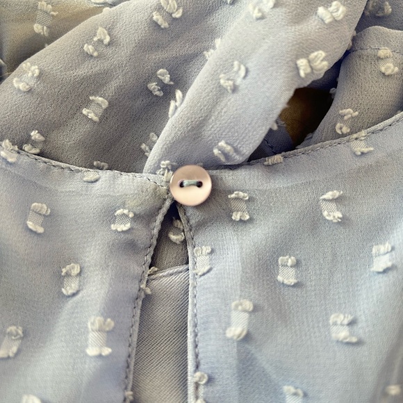 Blue Ruffle Dress - Picture 5 of 5